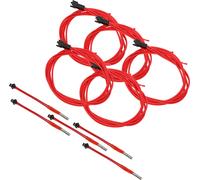 5Pcs 3D Printer Heating Rod Segmented Heat Tube Stainless Steel Accessories with Terminal24V 40W