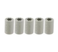 5Pcs 3D Printer Plastic Bearing RJ4JP 01 08, Solid Construction, Easy to Install, for 10 30mm Shaft Diameter, Premium Quality, Durable and Cost Effective