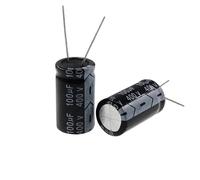 5pcs 400V 100uF 400Volt 100MFD Aluminum Electrolytic Capacitor 16 * 30mm Radial 100mf400v 100uf400v 400v100mf 400v100uf AUOQKQUT