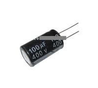5pcs 400V100UF 18 * 30MM 100UF 400V 18 * 30 aluminum electrolytic capacitor NWPNLXEA