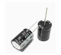 5pcs 450V47UF 16 * 25MM 47UF 450V 18 * 25 aluminum electrolytic capacitor NWPNLXEA