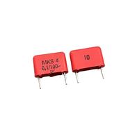 5pcs/50pcs 104 100V 0.1UF 100V 100nF 104K MKS4 Pitch 10mm Audio DIY Film Capacitor NWPNLXEA(50pcs)