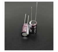 5pcs/50pcs 220uF 50V 10x16mm Low Impedance 50V220uF Aluminum Electrolytic capacitor AUOQKQUT(One Size)