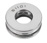 5pcs 51101 Pilé en acier Plane à billes de poussée axiale Pièces de roulements de palier bas Sceau 2rs
