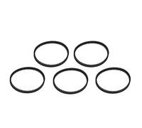 5Pcs 5mm HTD Neoprene Timing Belt | 230~260℃ Heat Resilient Synchronous Belt for 3D Printers/Robotics | Closed Loop Pulley System, High Tensile Strength, Low Noise (5412-0009-0265)