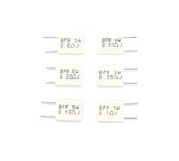 5pcs 5W BPR56 0.01R~0.5R Non-inductive Ceramic Cement Resistor Resistance 0.1R 0.22R 0.25R 0.5R 0.15R 0.033R 0.05R 0.47R ohm BIANMTSW(0.01R)