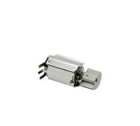 5PCS 610 Coreless Vibration electronic starter 6 * 10MM with Clip DC 3V 3.7V 8000RPM Cylindrical Small Vibrator Mobile Phone Accessories