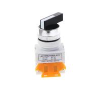 5Pcs 660V 10A NO NC DPST 2 Position Self Locking Rotary Push Button Switch NWPNLXEA
