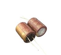 5pcs 680uF 50V 16x20mm High Reliability Low Impedance 50V680uF Audio Capacitor Brown Gold AUOQKQUT