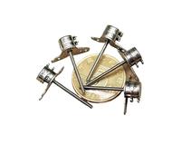 5PCS 6mm Stepping electronic starter 2-Phase 4-Wire Precision Linear Screw Stepper Engine 17mm Long Screw Shaft for Camera Lens Adjustment NWPNLXEA