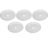 5Pcs 80 Mesh Stainless Steel Filter Screen Replacement for 350ml French Press Coffee Maker (Filtre en acier inoxydable de remplacement pour cafetière à piston de 350 ml)