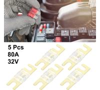 5pcs 80A AFS pour Mini ANL Fusibles pour Voiture Camion Moto Bateau Audio CDs