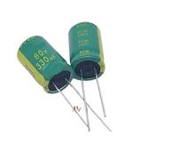(5pcs) 80V330UF High frequency low resistance long life electrolytic capacitor 330UF 80V Volume 13X20MM NWPNLXEA
