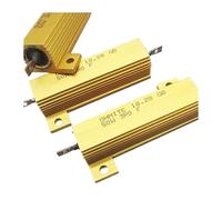 5PCS/850F3R0E 50W 3R 3 Euro 1% Box High Power Gold Aluminum Shell Chassis Wire Winding Resistance NWPNLXEA