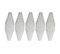 5pcs abeille anti-fv utipispiement abiculant les fournitures d'apicacing queen abeille, l'espaceur en plastique empêche les abeilles qui échappent à protéger la ruche du plastique