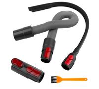 5pcs Accessoires d'aspirateur pour Dyson V15, V12 V11, V10, V8, V7 - Rallonge de Tuyau、Suceur à Fentes Flexible、Fermeture de Commutateur、 Adaptateur、Brosse de Nettoyage, pour Le Nettoyage des Coins