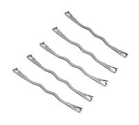 5pcs Aiguilles de réparation, Aiguilles à repriser pour le crochet,Aiguille à crochet, aiguilless à fil,Aiguilless à Coudre Cuir Set,Outils de couture à la maison en acier inoxydable à double