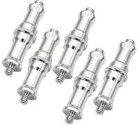 5Pcs Alliage D'Aluminiumvis Adaptateur Caméra Vis 1/4¿ À 3/8¿ Convertisseur Vis Pour Trépieds Et Monopods, Rotules, Flash Lights, Reflex Dslr, Support Et Lampes[Camera2296]