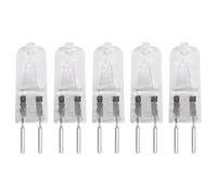 5PCS Ampoule halogène G6.35 230V 35W Lentille en verre clair Capsule Ampoule Lampe GY6.35 50W 75W 100W 150W 250W T4 Q35 / GY6.35 / CL JC Type Blanc chaud 20W