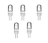 5pcs Ampoules G4 35W 220V / 230V 490 Lumen Couleur Jaune Lampe halogène