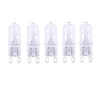 5Pcs Ampoules Halogènes G9 Ampoule Halogene 20W 40W 60W 230V Blanc Chaud Dimmable G9 Lampes Halogènes À Capsule Transparente,20W