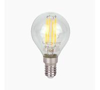 5Pcs Ampoules LED E14 4W 4000K 480Lm 220-240V, G45 Globe LED Ligne LITE [EEK: E]