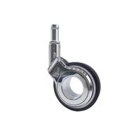 5pcs Anti-entanglement Aluminum Alloy Universal Office Wheel/hollow Wheel Swivel Chair Caster Gaming Computer Pulley(M11x22mm-Universal)