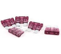 5pcs Auto Action Rapide pour Mini Lame Fusible 40A Violet