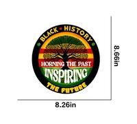 5pcs Autocollant De Transfert Thermique Pour T-Shirt Black History Pop1753