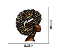 5pcs Autocollant De Transfert Thermique Pour T-Shirt Black History Pop1763