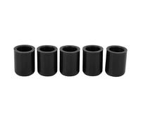 5Pcs Automotive Intake Vacuum Hose Silicone Weather Vacuum Hose End Plug for 19mm 0.75in Tube High Temperature Proof Car Intercooler Vent Oil Collection Pipes Industrial (Black)