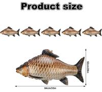 5pcs Ballon Poisson,84cm Réalistes Mignons Ballon Gonflable Poisson Avec Ruban Décoration Fête Sur Thème Pêche Accessoires Pratiques Pour Fêtes D'anniversaire