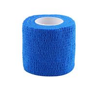 5pcs Bandage Auto-Adhésif, Bandage de Soutien de Coude Imperméable de Tissus non Tissés pour les Sports de Plein Air, 5 cm x 4,5 m(blue)