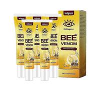 (5pcs)Bee Venom Eye Cream Remove Dark Circles Lightening Anti Eye Bag Puffiness Firming Skin Fade Fine Lines Nourish Lifting Skincare