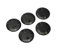5pcs Black Disk Wax Guards Replacement Sound Aid Replacement Disk Cerumen Stop Filter for Phonak Sound Aid