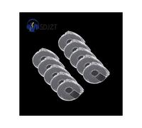 -5pcs Boîtier de rangement de disque de jeu de remplacement Couvercle de protection Boîtier de disque