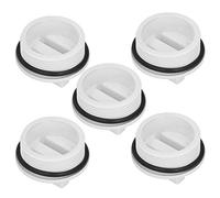 5pcs Bouchon D'hivernage pour Piscine Spa Ligne de Retour 1,5 Pouces Fileté avec Joint Torique d'étanchéité