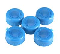 5pcs Bouchons Bouteille Eau Capuchons de Rechange pour Carafe à Eau Réutilisables Bouchon de Cruche d'eau Remplacement de Bouteille d'eau à vis de 5,5 cm Anti-déversement
