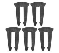 5pcs bouton de poêle verrous en silicone, bonne flexibilité, résistance à la tépéraire élevée, boucles de four à l'épreuve de bébé couvre les écluses, empêcher les enfants ou les