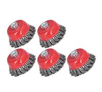 5Pcs Brosse à Coupe Draht Torsion Standard3 Zoll M10 Torsion Coupe Brise Rostentfernung polie ren Reinigungswerkzeug