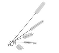 5pcs brosse de tuyau d'aquarium en acier inoxydable brosse de nettoyage pour le nettoyage d'aquarium réservoir de poissons filtre pompe à eau tube flexible réservoir de poissons tuyau de nettoyage