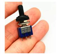 5pcs button switch toggle button switch 2-bit 3-bit lock switch mts-102/103/202/203 ON-ON SPDT on-off-on SPDT DPDT NWPNLXEA(MTS-202 on-on 6pin)