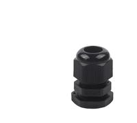 5Pcs Cable Gland Nylon Joint IP68 Black White Cable Locking Connector M12/M16/M18/M20/M22/M25/M27/M30 NWPNLXEA(Black M18)