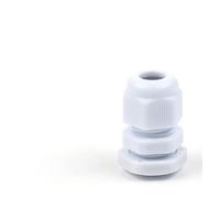 5Pcs Cable Gland Nylon Joint IP68 Black White Cable Locking Connector M12/M16/M18/M20/M22/M25/M27/M30 NWPNLXEA(White M16)