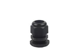 5Pcs Cable Gland Nylon Joint IP68 Black White Cable Locking Connector M12/M16/M18/M20/M22/M25/M27/M30 NWPNLXEA(Black M25)