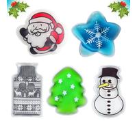 5PCS Chaufferette Main Reutilisable,Chauffe-Mains Snap Click, Chauffe Mains Enfant,Mini Bouillotte Main Chaufferette Main de Poche en Déplacement pour Cadeau Bureau Voyage