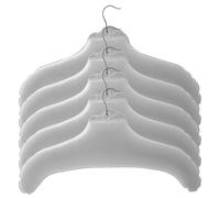 5pcs cintres gonflables, cintres de Voyage en PVC étanche pour Le Camping, Voyages d'affaires et Maison, 17x10 Pouces