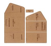 5pcs Clé Clé Modèle acrylique Professionnel Portefeuille multifonction de coupe Péritise acrylique pour le bricolage