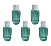 5PCS Clé USB SanDisk Ultra Eco™ lecteur USB flash 64 Go USB Type-A USB 3.2 jusqu'à 100Mb/s (LOT de 5) G