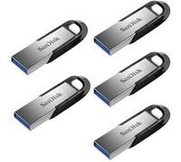 5PCS Clé USB Ultra Flair 32Gb 3.0 Gris 3PCS (paquet de 5)